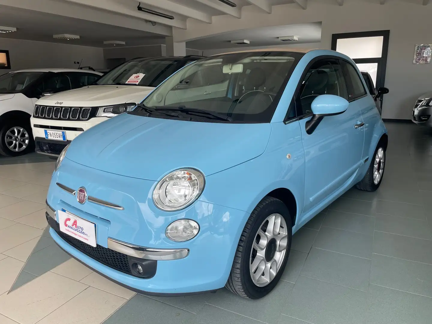 Fiat 500C 500C 1.2 Pop Star 69cv my14 Blu/Azzurro - 1