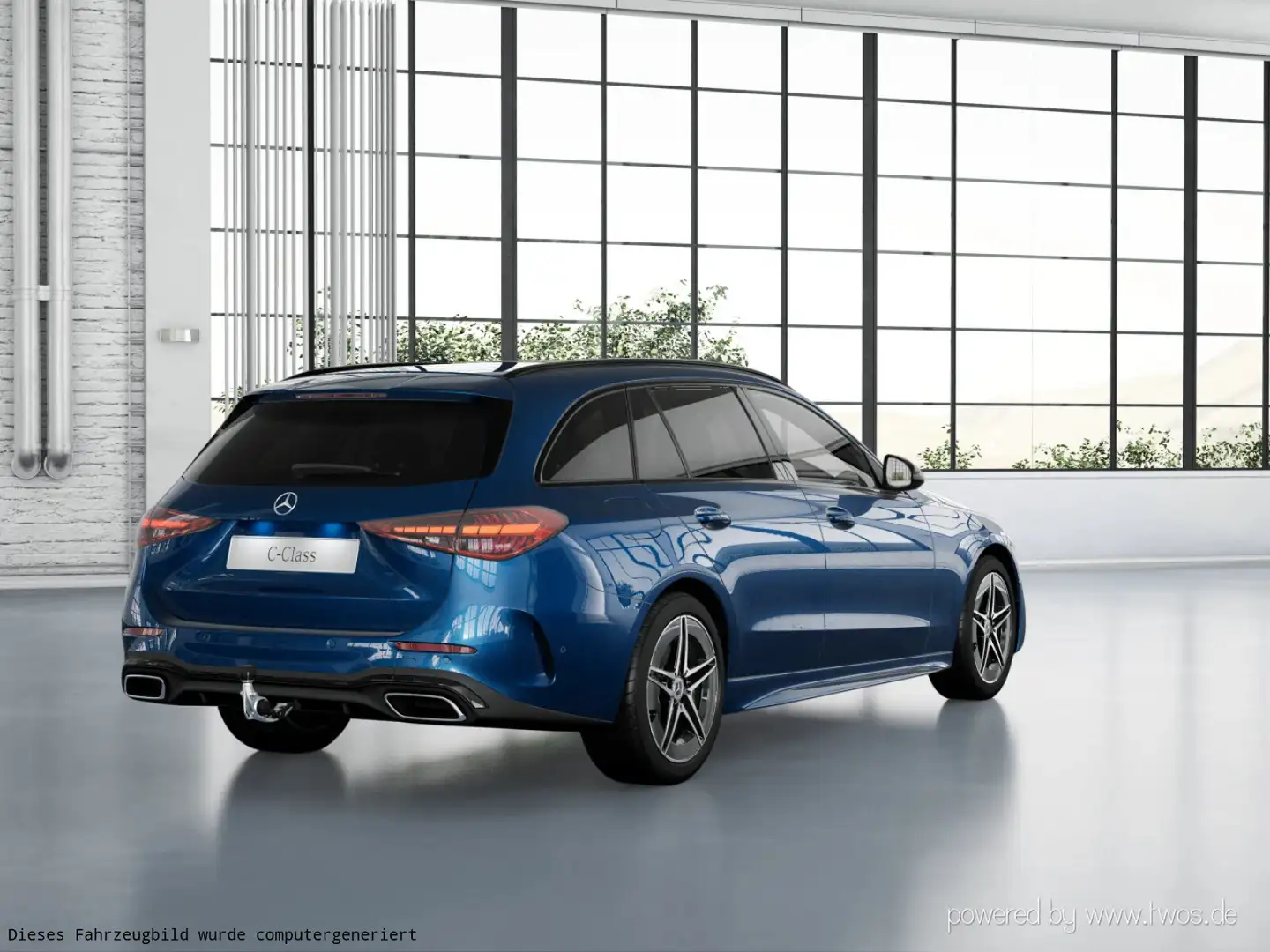 Mercedes-Benz C 220 C 220 d 4M T-Modell *AMG*NIGHT*AHK*PANO*KAMERA* Blau - 2