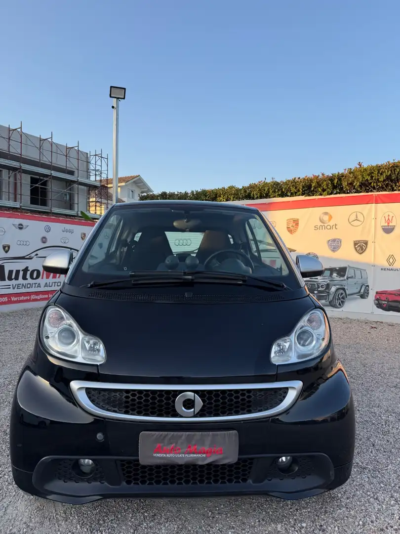 smart forTwo 1000 52 kW MHD coupé passion Zwart - 1