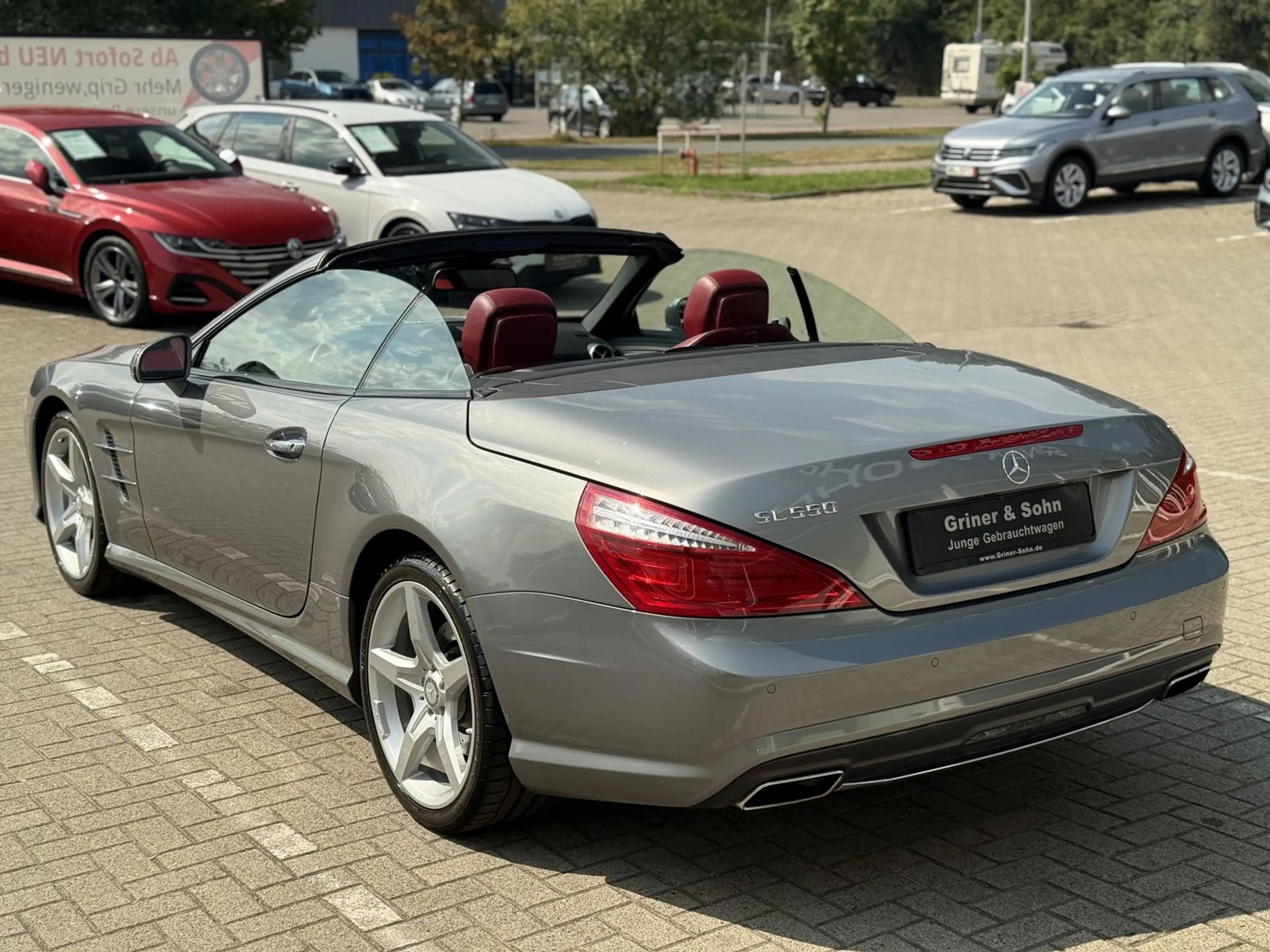 Mercedes-Benz SL 500 AMG,Sitz-Luft,Airscarf,H&K,Distronic,T-Wi — photo 8
