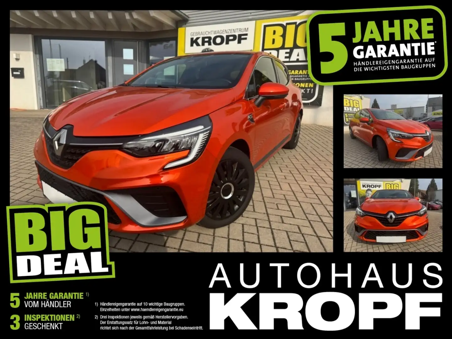 Renault Clio V 1.3 TCe 140 R.S. Line Navi / KlimaA Arancione - 1