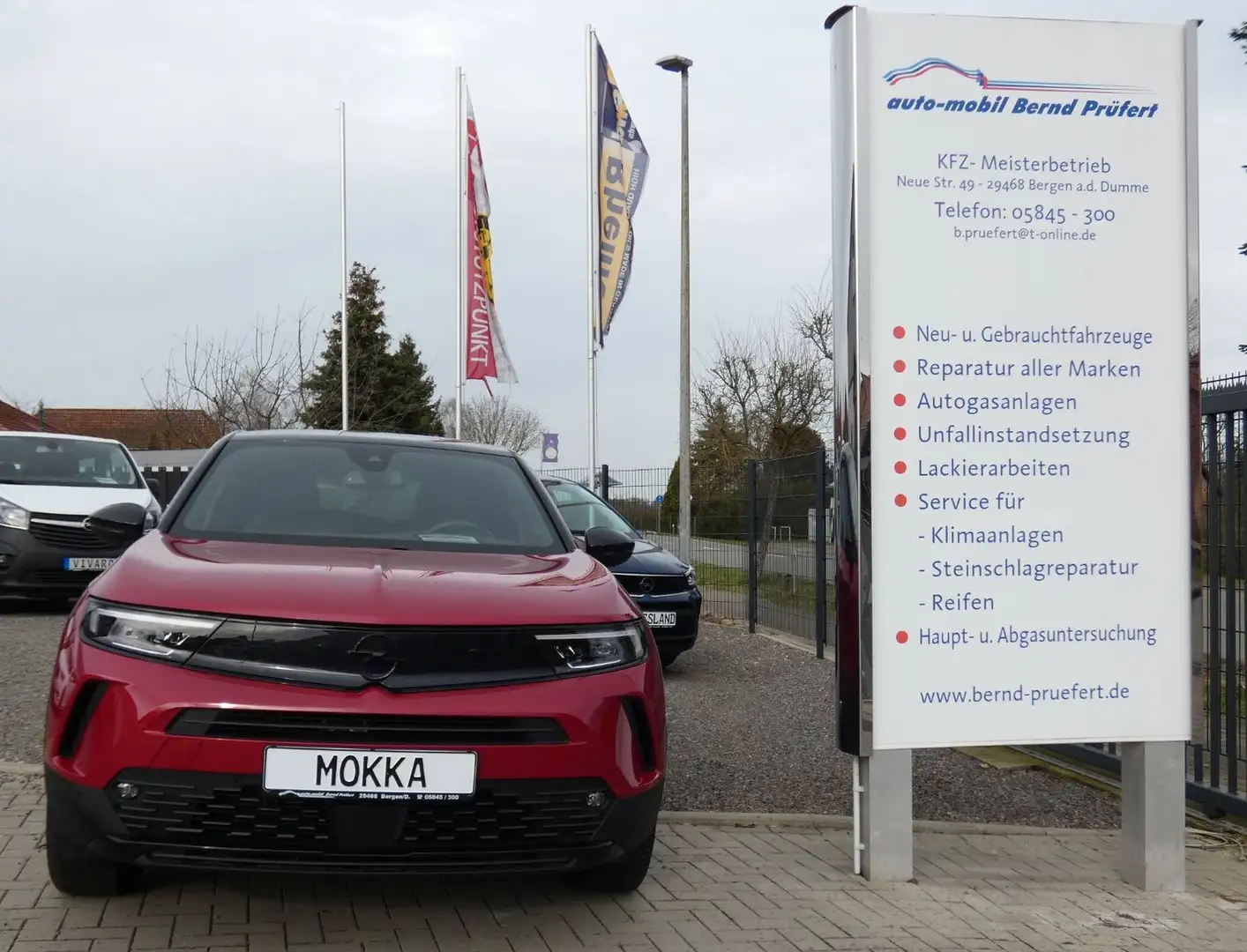 Opel Mokka GS Klima SHZ PDC Kam. Navi Rot - 1