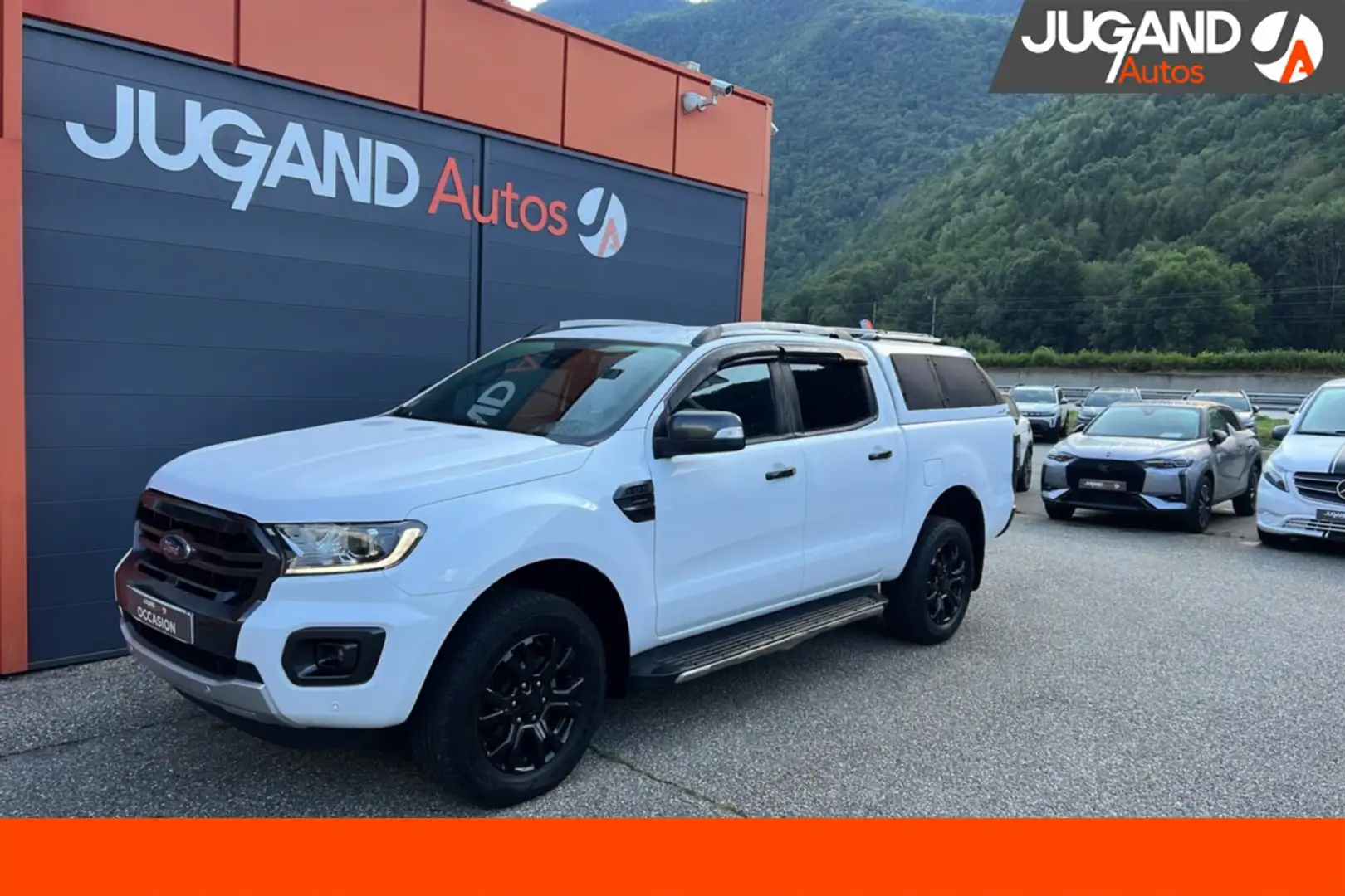 Ford Ranger 2.0 TDCI 213 BVA10 WILDTRAK Blanc - 1