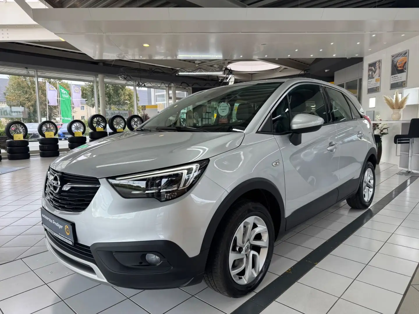 Opel Crossland X +INNOVATION+LED+AUTOMATIK* Zilver - 1