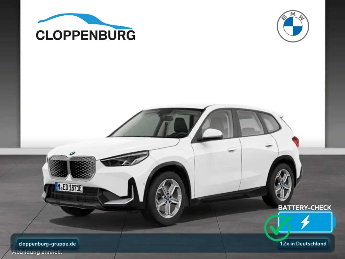 BMW iX1 xDrive30 SHZ+HiFi+Ambi+Sportf+BT+S/S-AT+ZV Weiß - 1