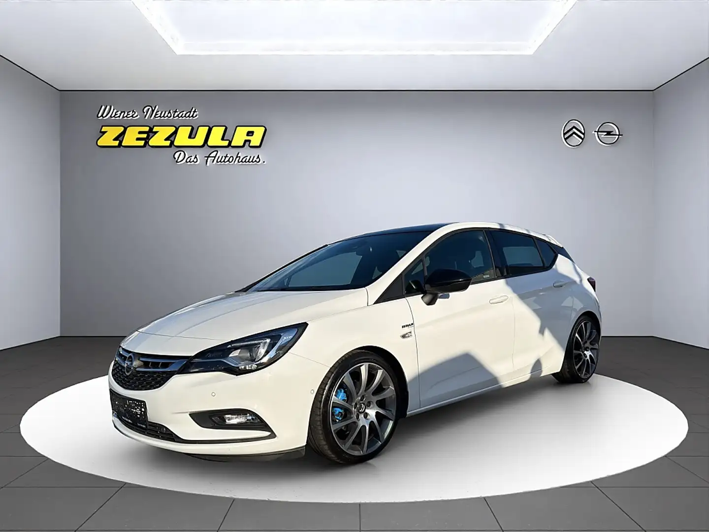 Opel Astra 1,4 Turbo Direct Injection Dynamic Start/Stop Weiß - 1