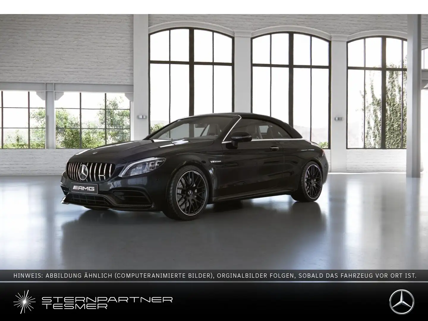 Mercedes-Benz C 63 AMG AMG C 63 Cabriolet AMG+Carbon+MBUX+Memory+Night Schwarz - 1