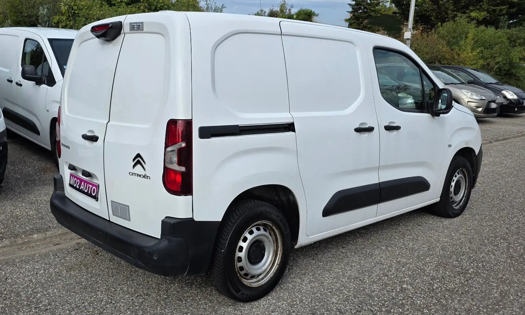 Citroen Berlingo 3PL BLUEHDI 100ch 2020 142.000KMS CAM REG RADAR TVA... Wit - 2