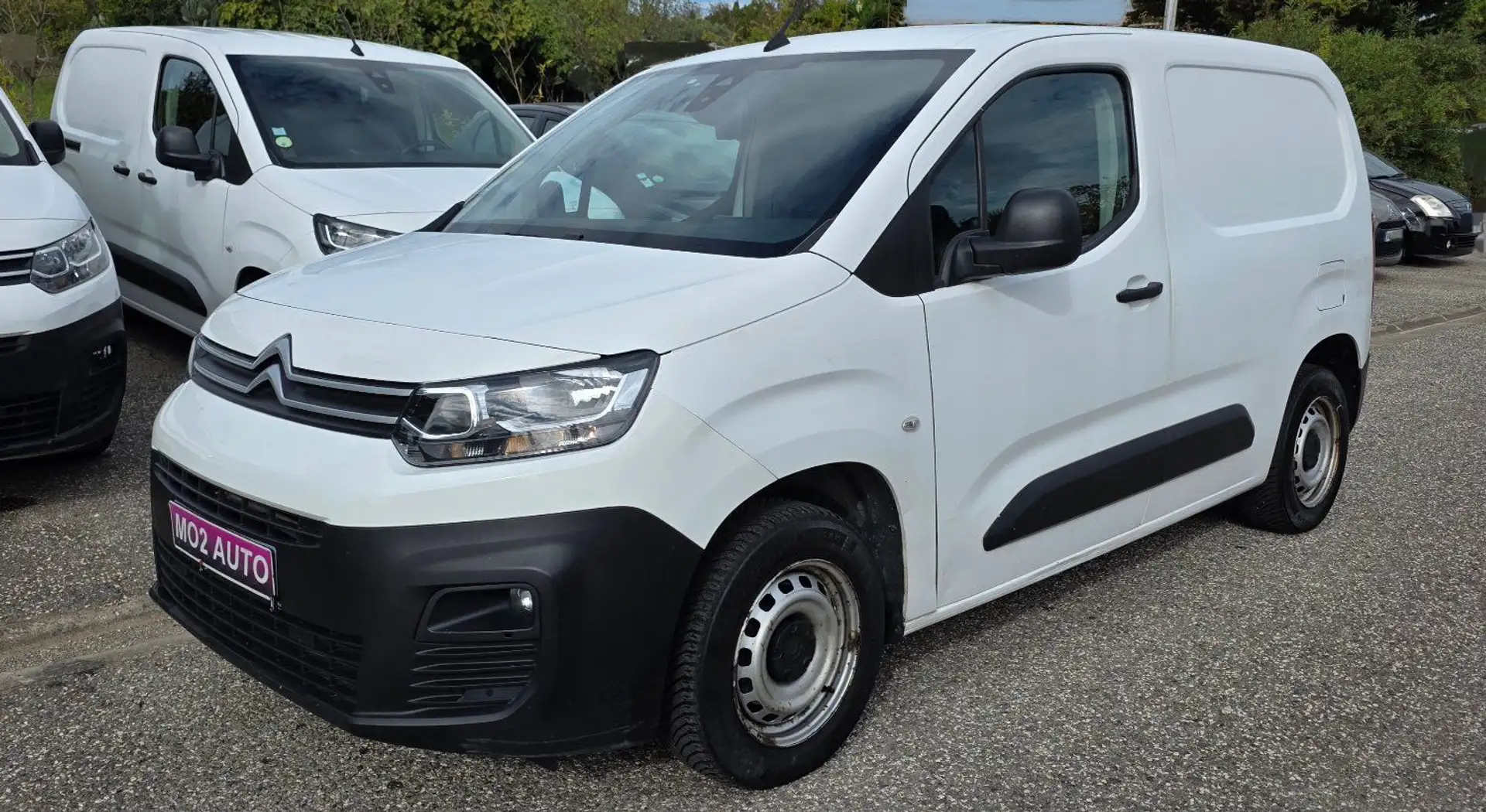 Citroen Berlingo 3PL BLUEHDI 100ch 2020 142.000KMS CAM REG RADAR TVA... Wit - 1