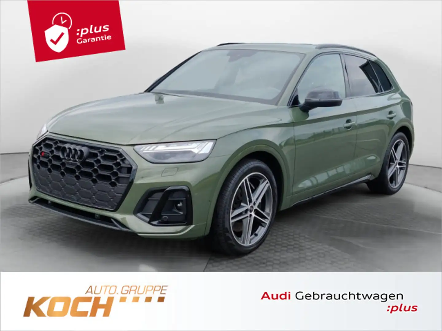 Audi SQ5 55 TDI q. Tiptr., Matrix, Luftfederung, Ambi Grün - 1
