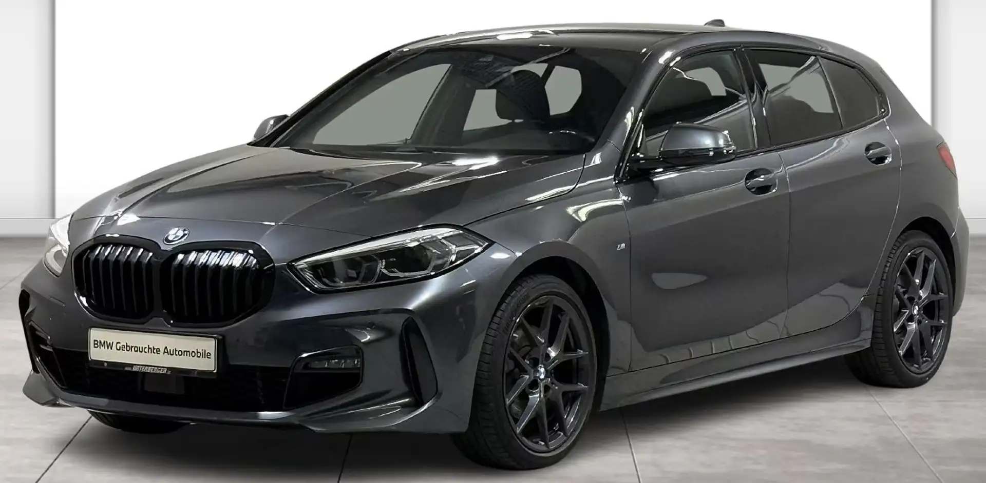 BMW 118 118i Pacchetto MSPORT 140cv auto - LED - NAVI-PDC Gris - 1