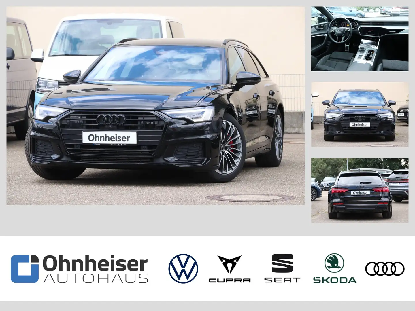 Audi A6 Avant 2.0 TFSI e quattro sport S-Line*ACC*RFK*L Schwarz - 1