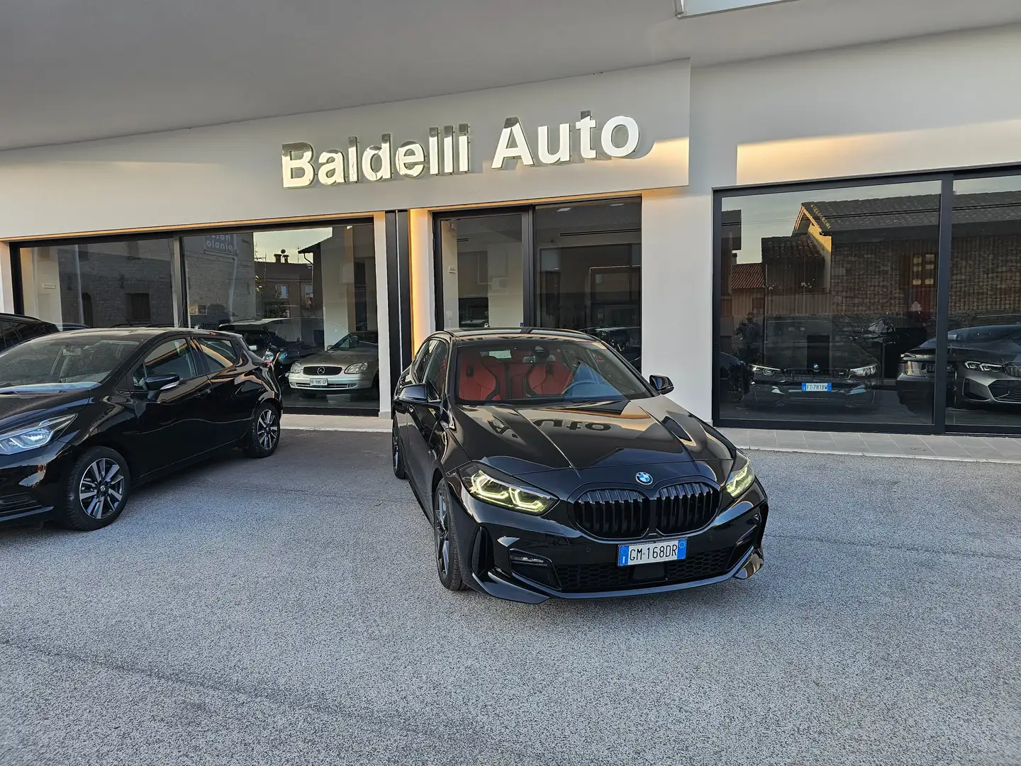 BMW 118 118d Msport auto Noir - 1