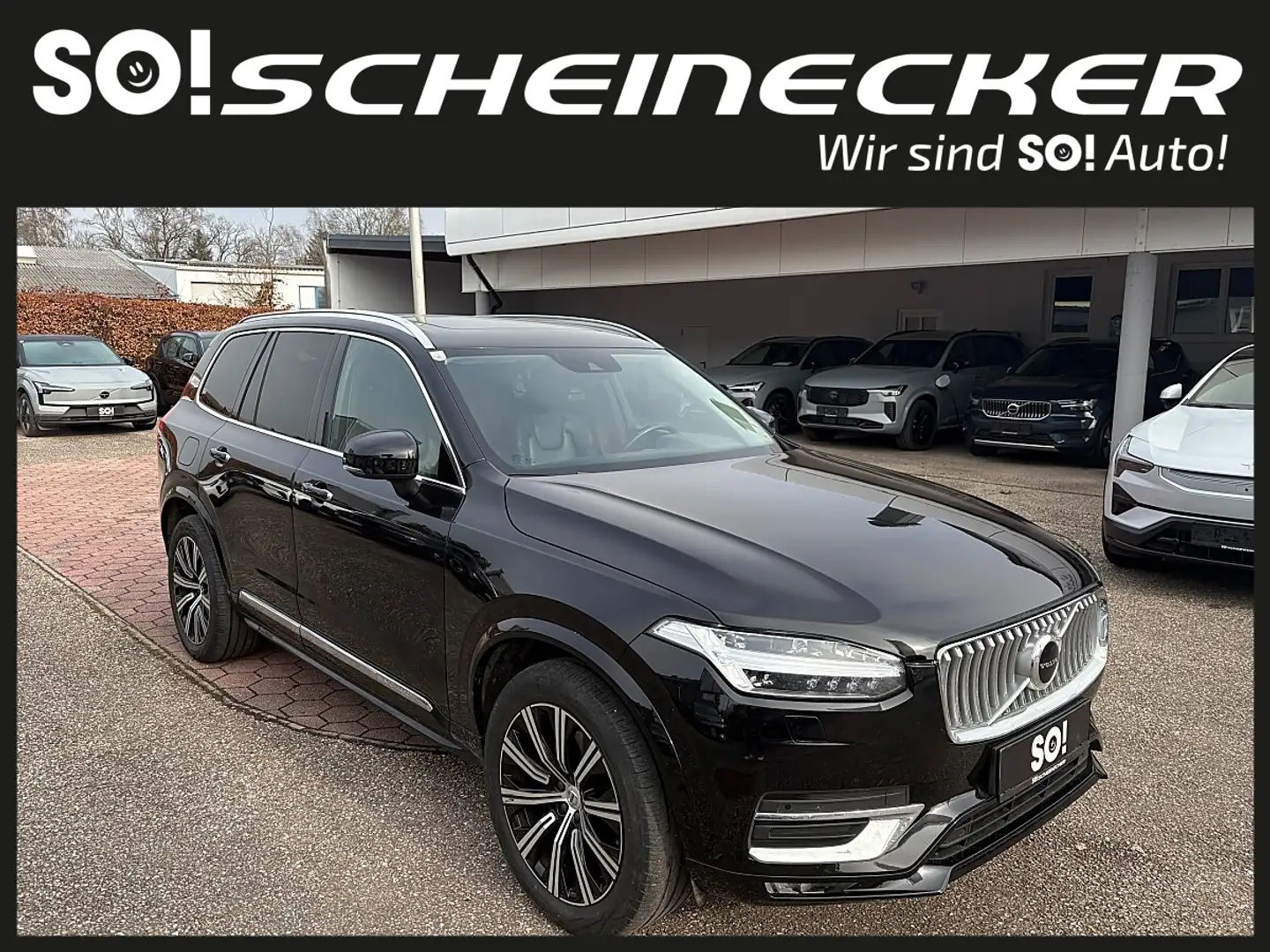 Volvo XC90 B5 AWD Inscription 7 Sitzer Schwarz - 1