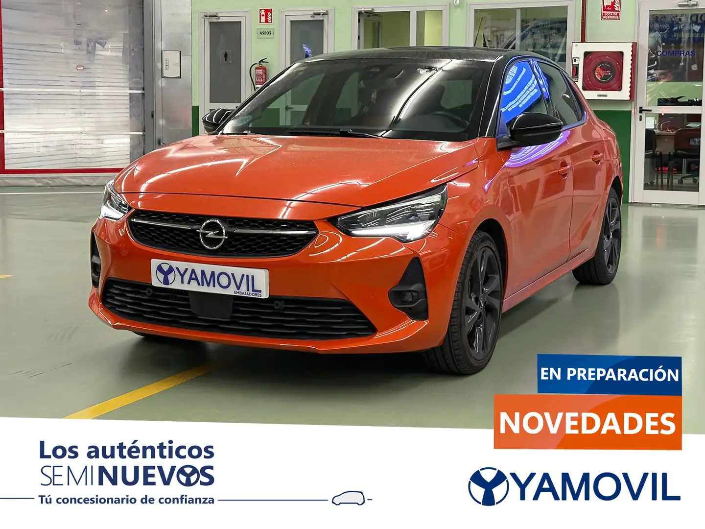Opel Corsa 1.2T XHT S/S GS-Line AT8 130 Naranja - 1