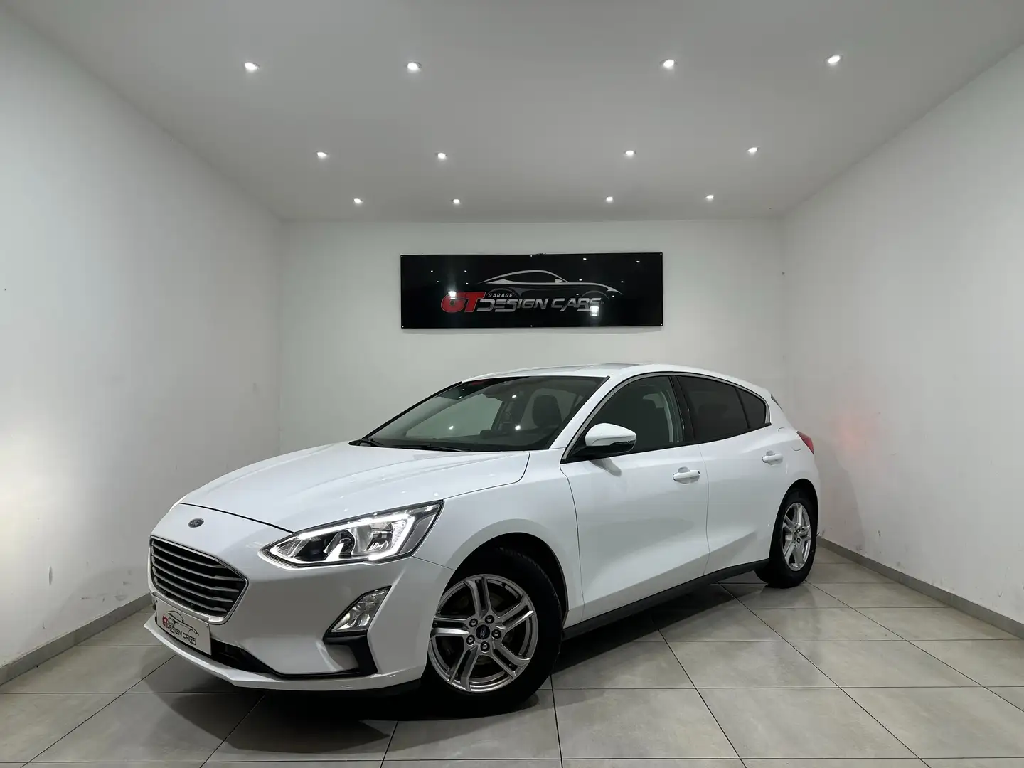 Ford Focus 1.0 EcoBoost **GARANTIE 12 MOIS*LED*GPS* Wit - 1