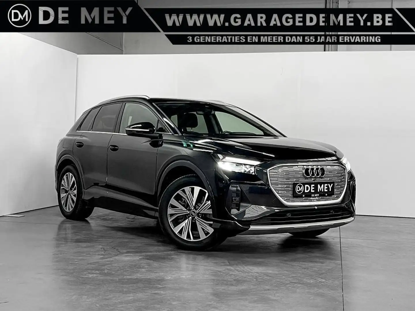 Audi Q4 e-tron 82kWh 45 S-line 285pk / Carplay / Trekhaak / GPS / ACC Noir - 1