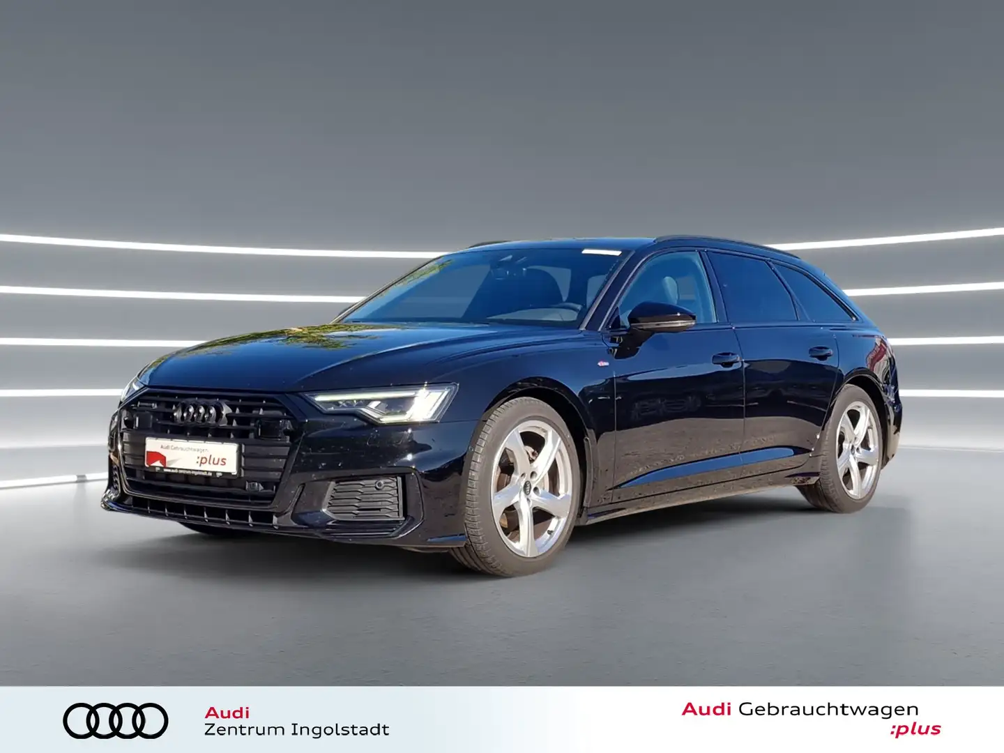 Audi A6 Avant 40 TDI qu 2x S line MATRIX ACC 19" Kam. Spor Schwarz - 2