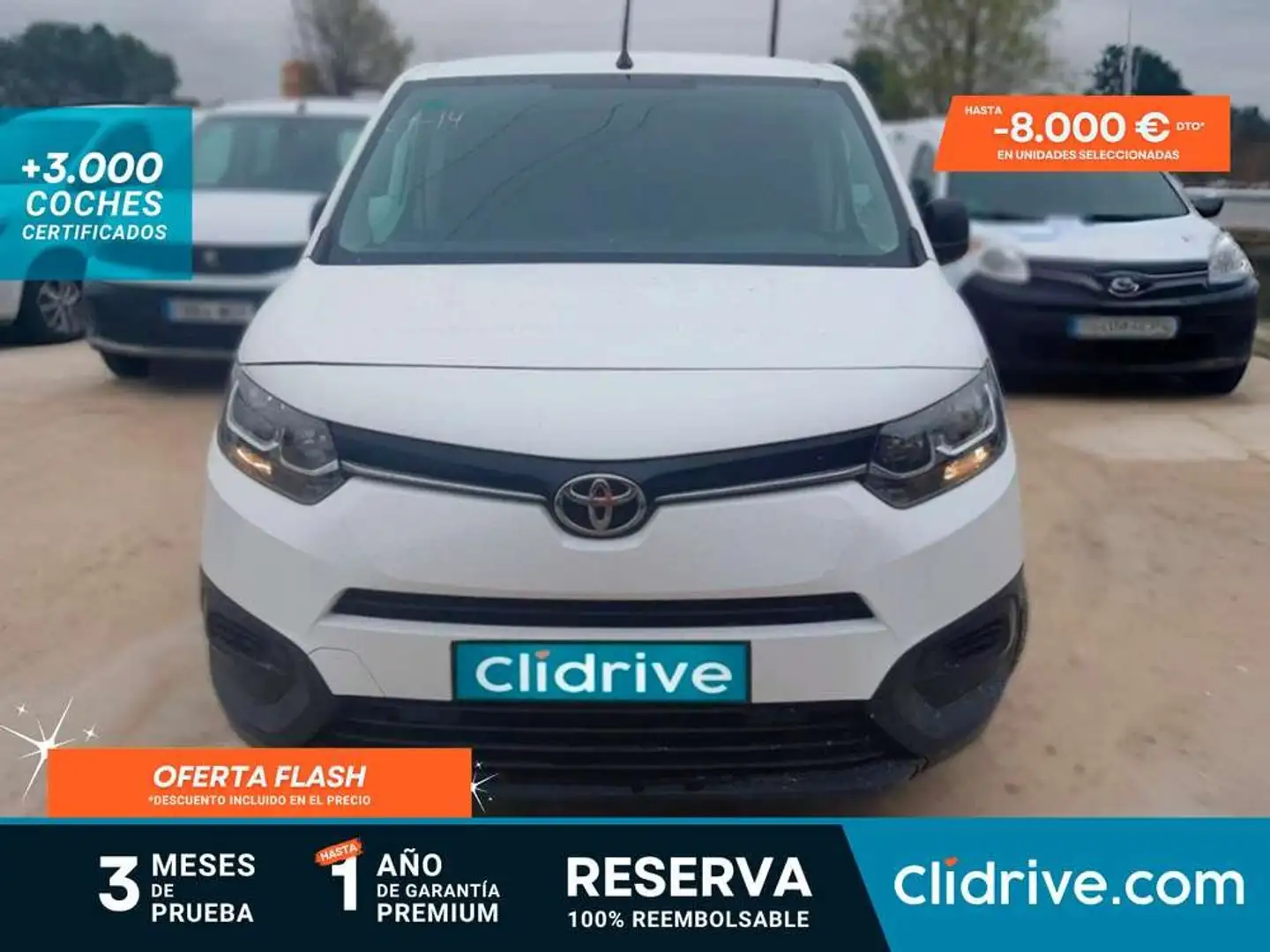 Toyota Proace City 1.5D 75kW (100CV) GX Media Blanc - 1