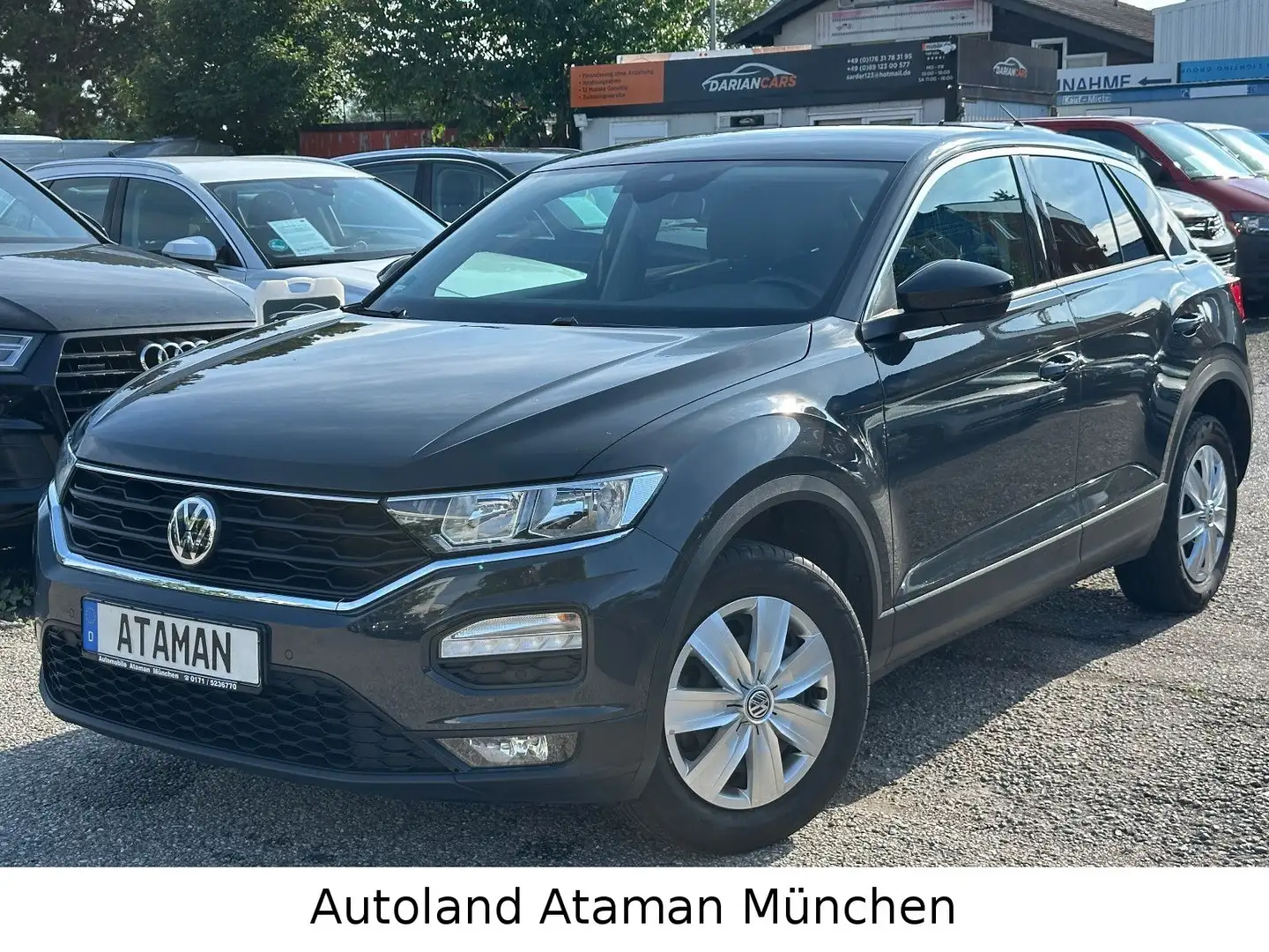 Volkswagen T-Roc 1.5 TSI DSG / 1.Hand / Sitzhzg / PDC /Eur6 Grau - 2