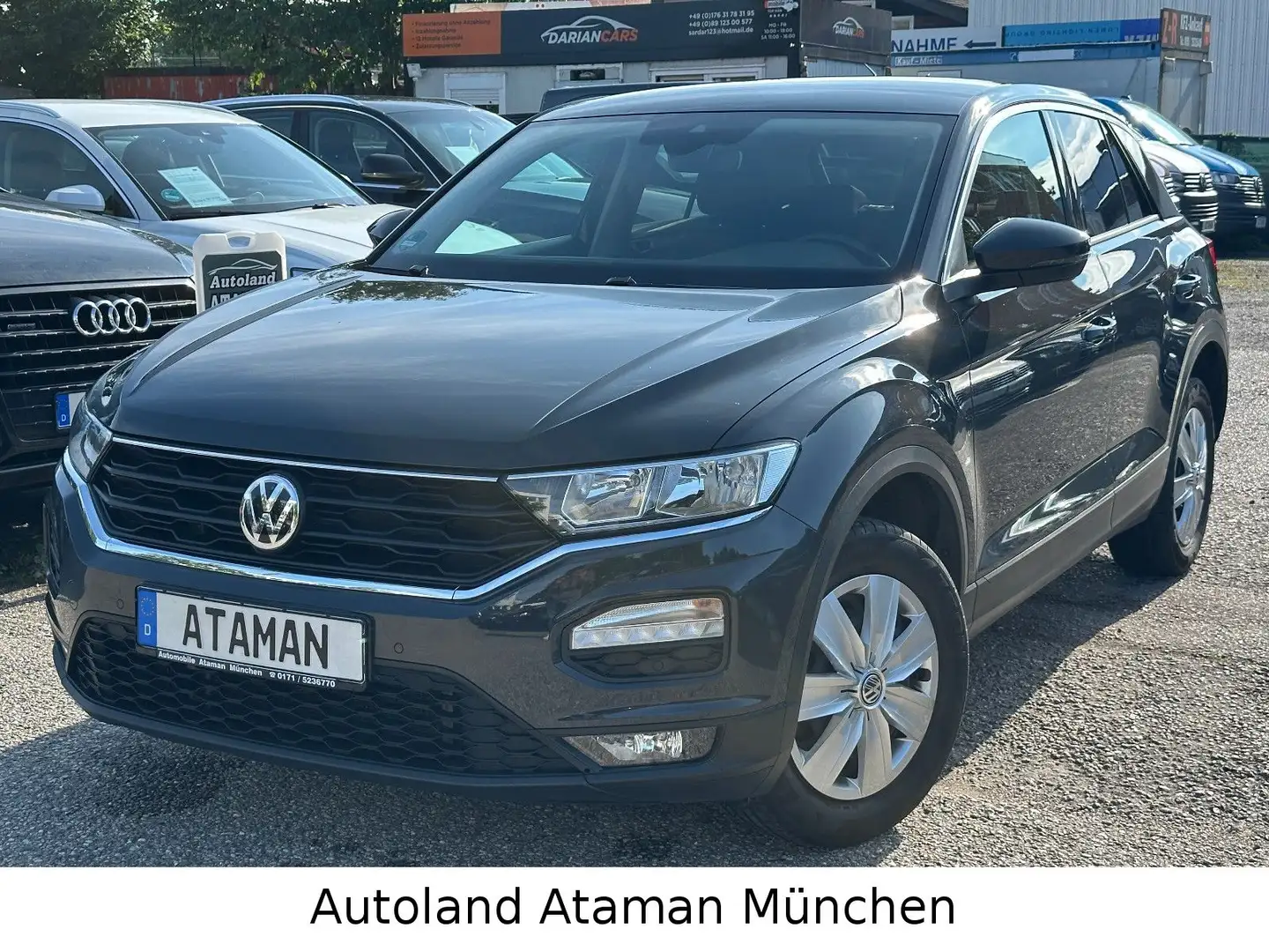 Volkswagen T-Roc 1.5 TSI DSG / 1.Hand / Sitzhzg / PDC /Eur6 Grau - 1