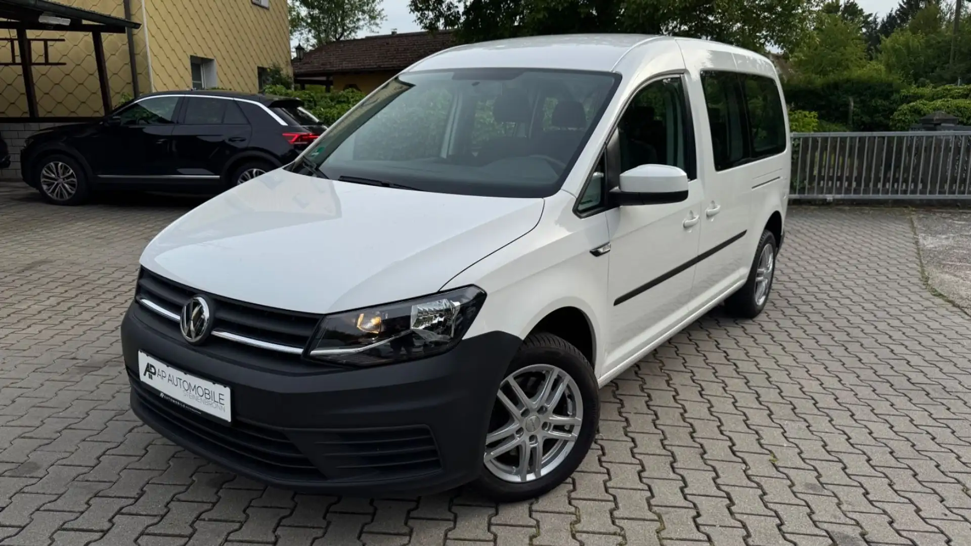Volkswagen Caddy PKW Maxi Trendline 1.Hand/RFK/Klima/7Sitze Blanco - 1