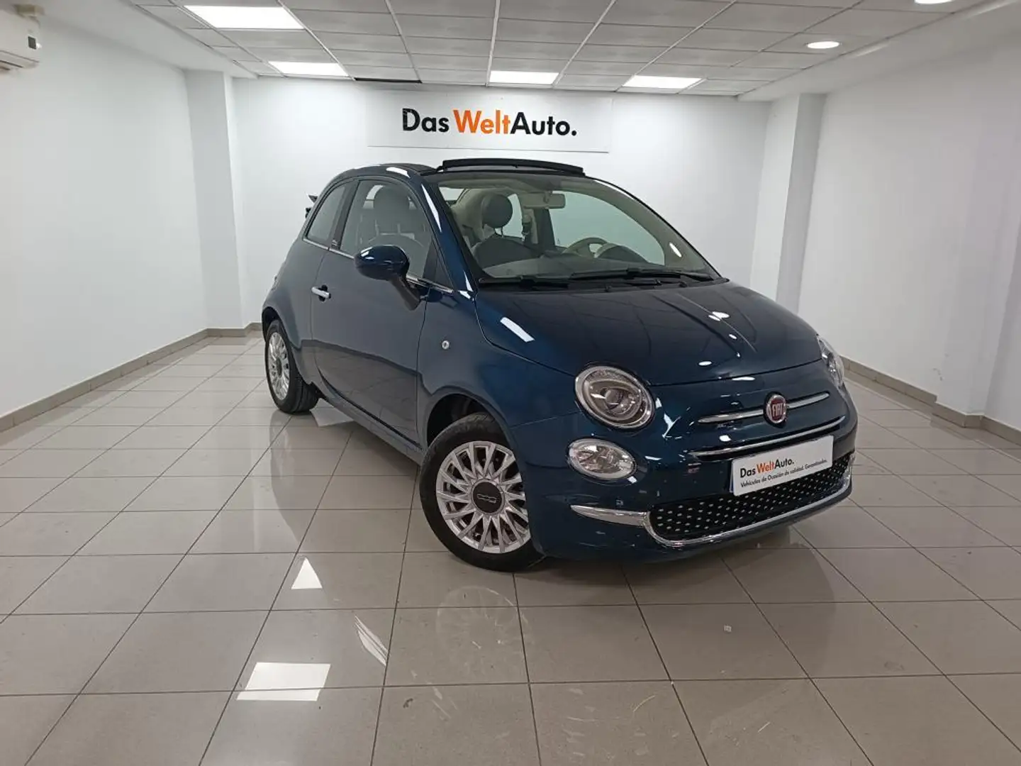 Fiat 500C 1.0 Hybrid Dolcevita 52kW Azul - 1
