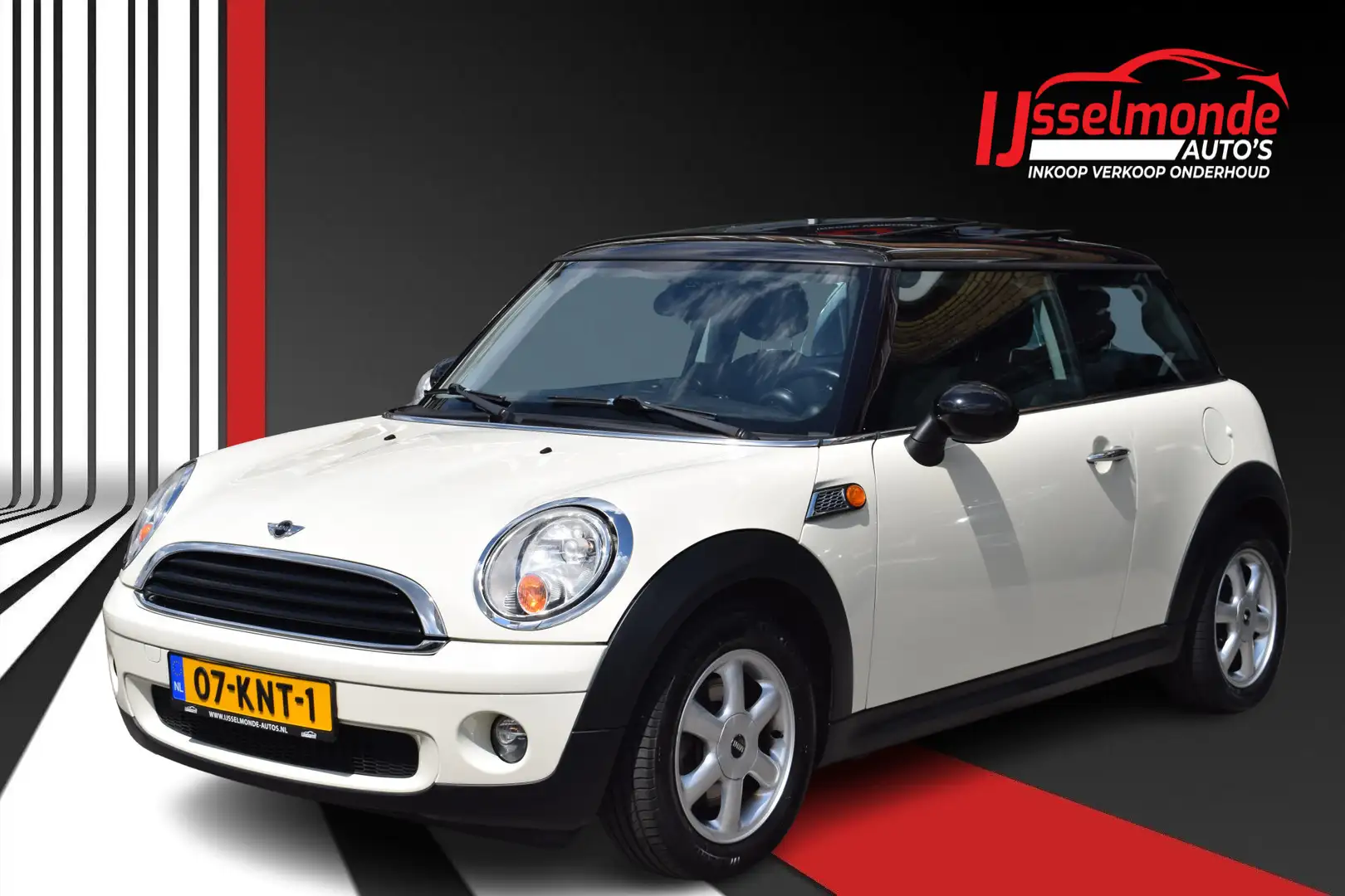 MINI One Mini 1.4 Anniversary MK II NAP Panoramadak Airco C Bianco - 1