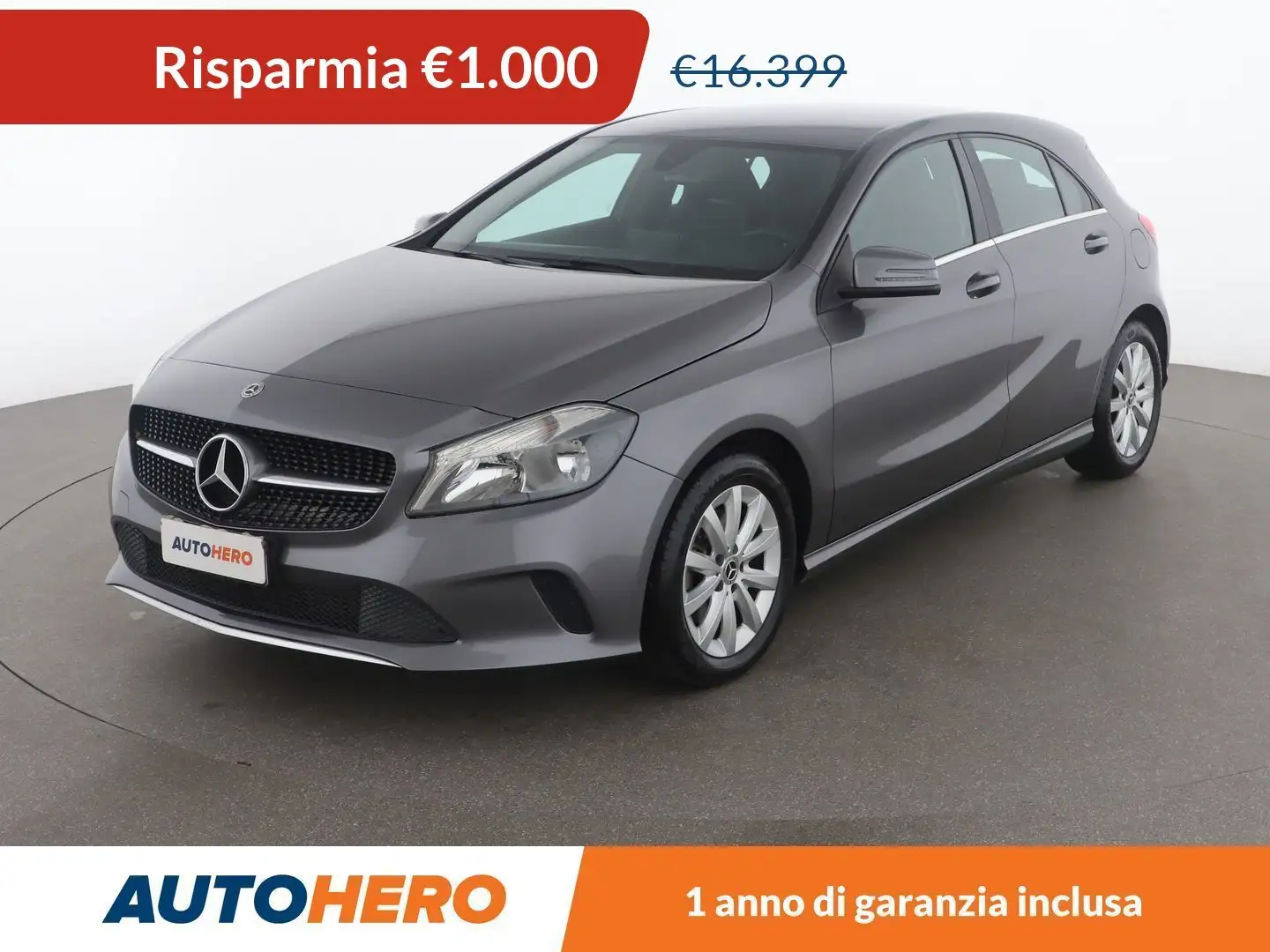 Mercedes-Benz A 160 A 160 Business Grigio - 1