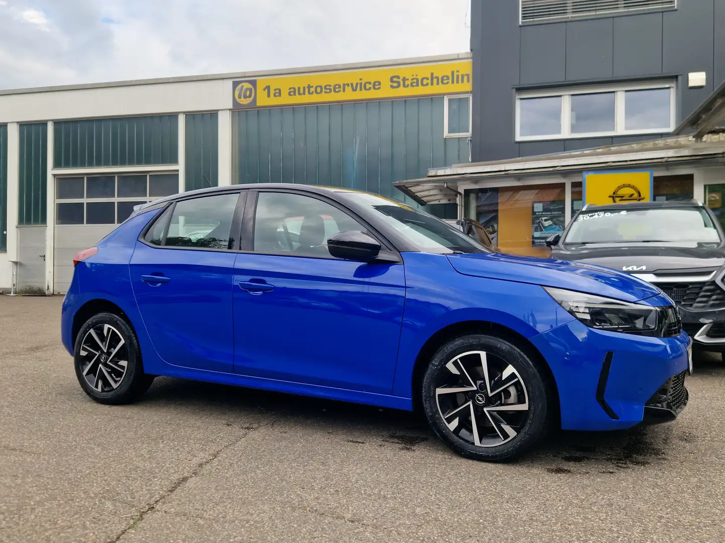 Opel Corsa F 1.2T GS Line,KLIMA,RKAMERA,PDC Blau - 1
