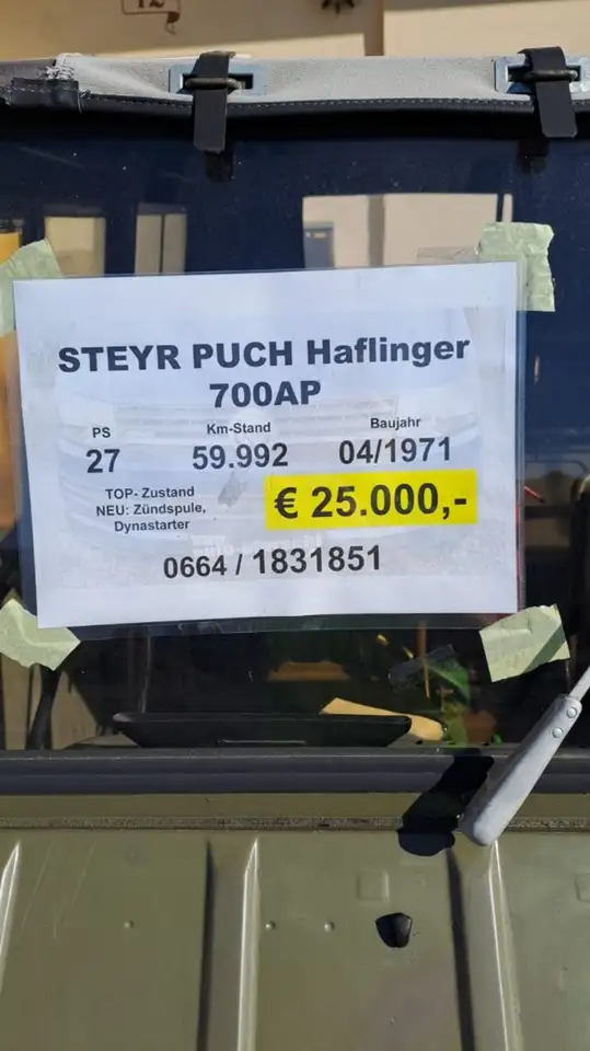 Puch Haflinger 700AP, foto 8