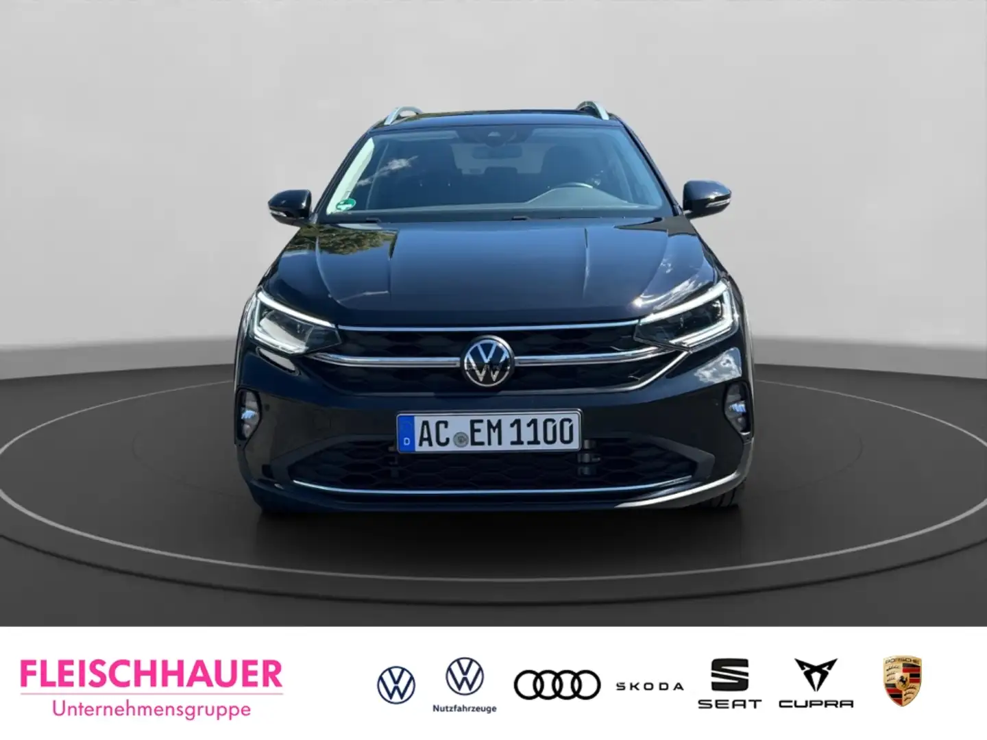 Volkswagen Taigo Style TSI 1.5 DSG+SHZ+LED+NAVI+KLIMAAUT Schwarz - 2