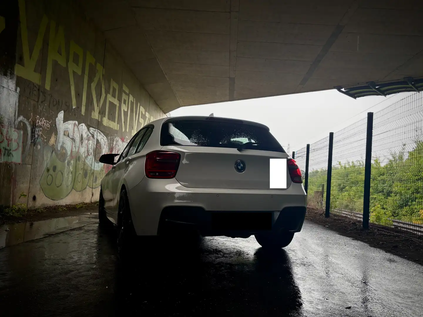 BMW 116 116i 136 ch M Sport Blanc - 1