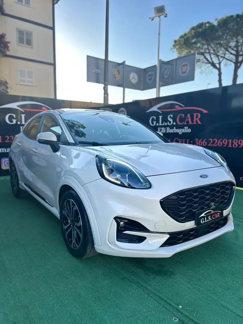 Ford Puma 1.0 EcoBoost Hybrid 125 CV S&S ST-Line X Bianco - 1