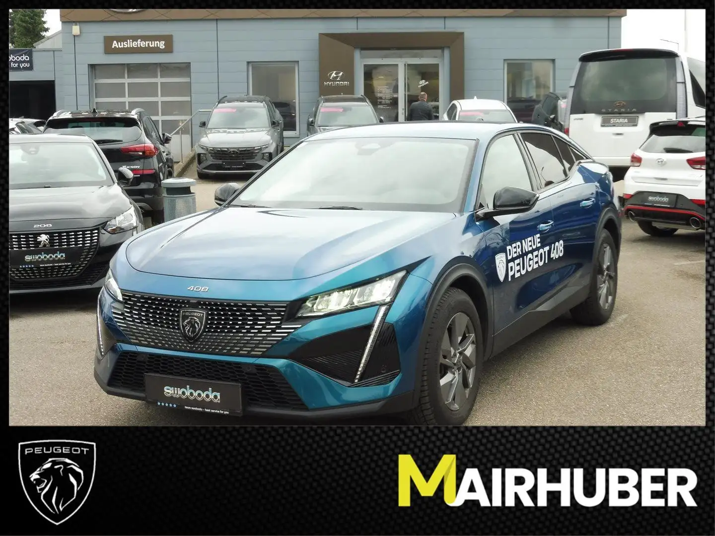 Peugeot 408 PureTech 130 S&S EAT8 Allure Pack Blau - 1