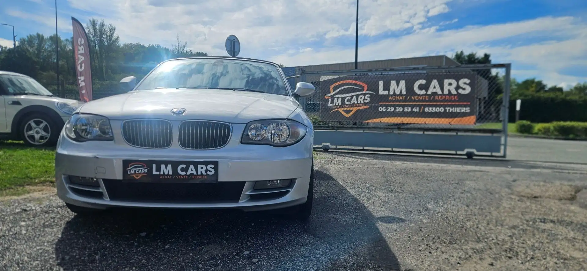 BMW 118 Cabrio 118i Gris - 1