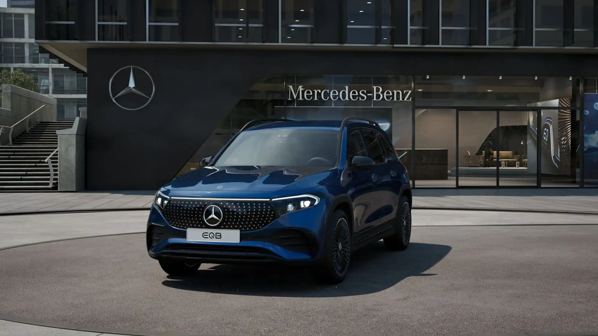 Mercedes-Benz EQB 250 250+ Bleu - 1