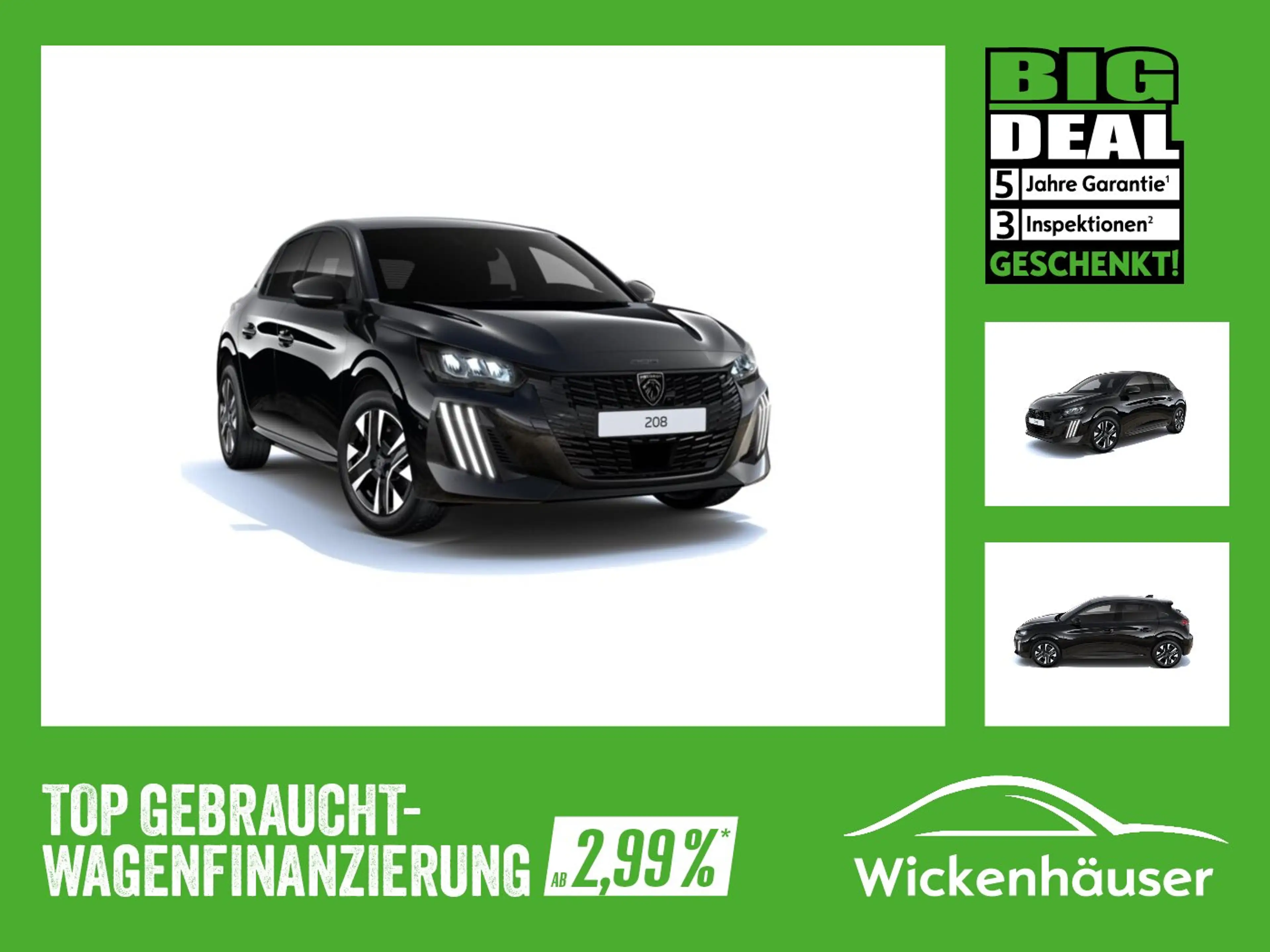 Peugeot 208 1.2 Turbo 100 Allure LED+Navi+SHZ+360+Kam.