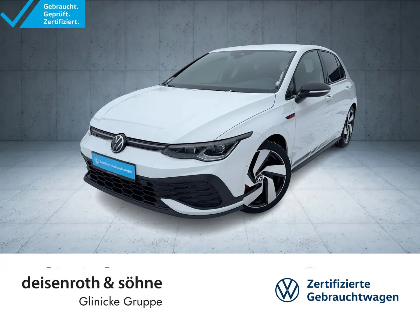 Volkswagen Golf GTI Clubsport Matrix/Nav/h&k/ACC/AppCon/LHZ Weiß - 1