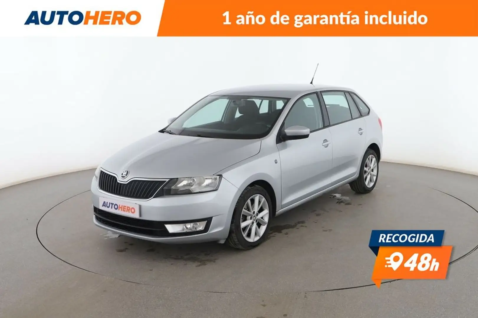 Skoda Rapid/Spaceback 1.6 TDI Ambition Gris - 1