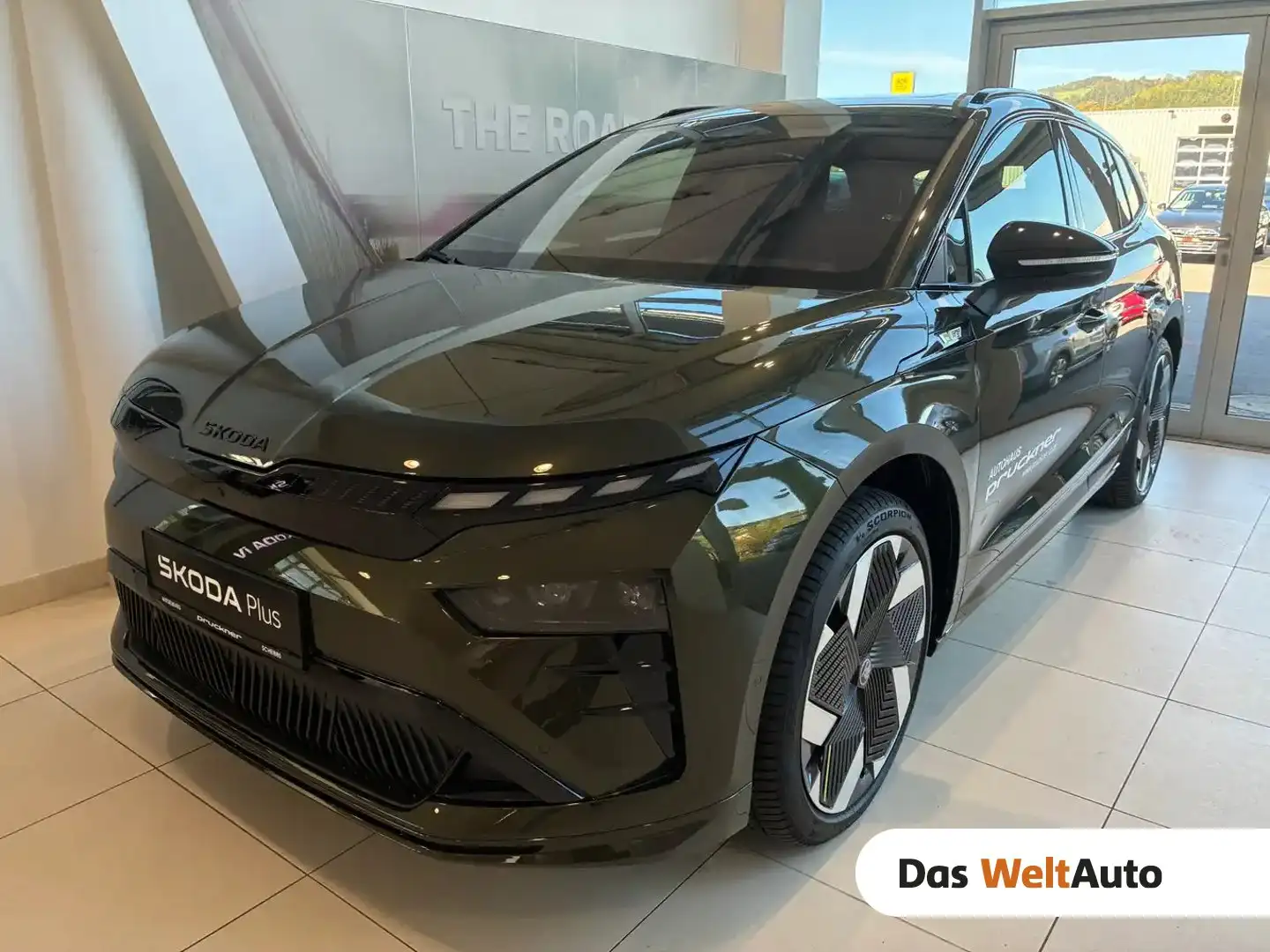 Skoda Enyaq RS Grün - 1