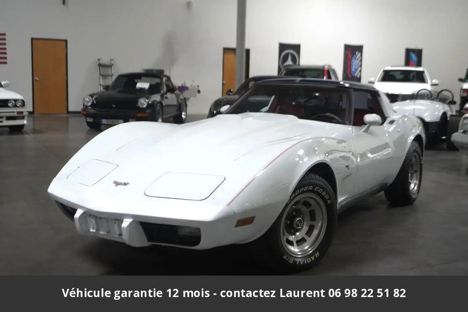 Chevrolet Corvette L48 V8 1979 Tout compris Blanc - 1