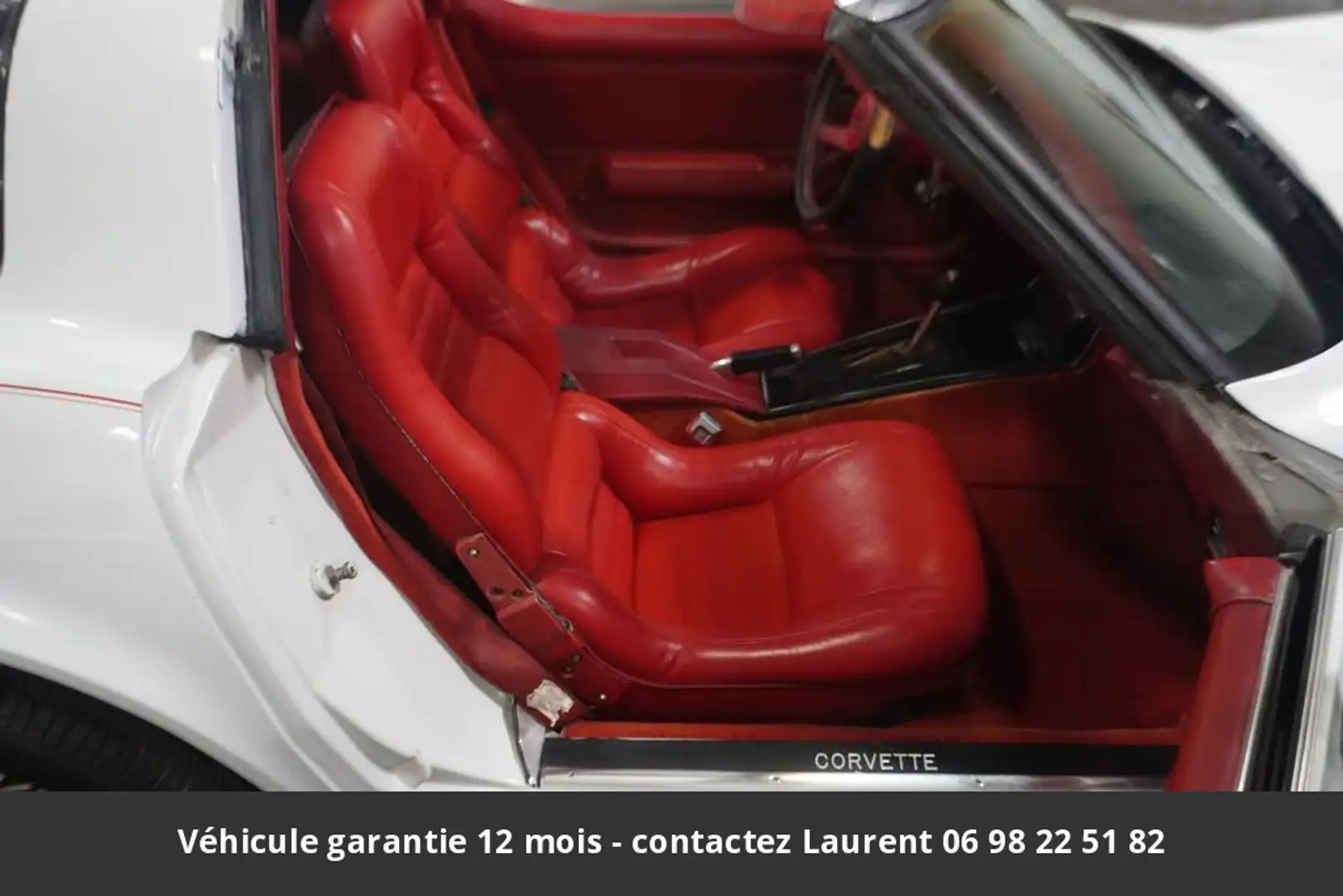 Chevrolet Corvette L48 V8 1979 Tout compris Blanc - 2