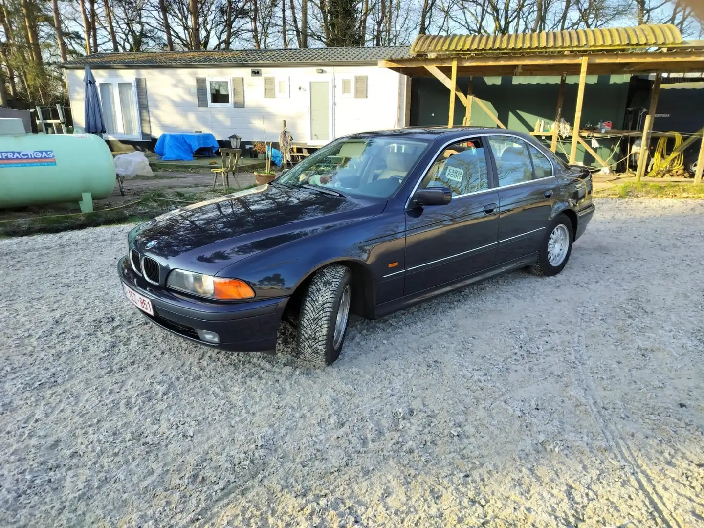 BMW 525 525tds Синій - 1