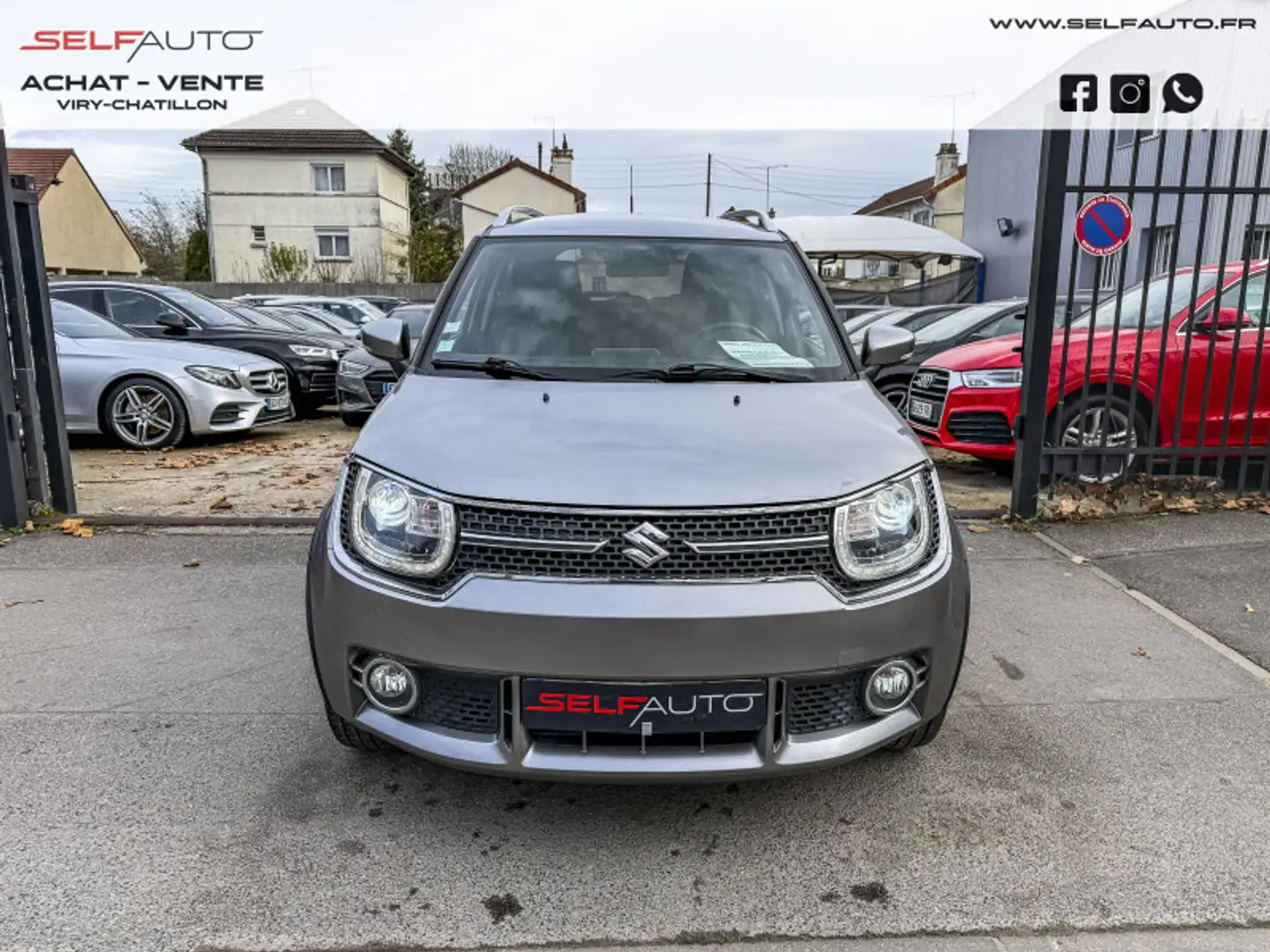 Suzuki Ignis 1.2 DUALJET 90CH PACK AUTO EURO6D-T Gris - 2