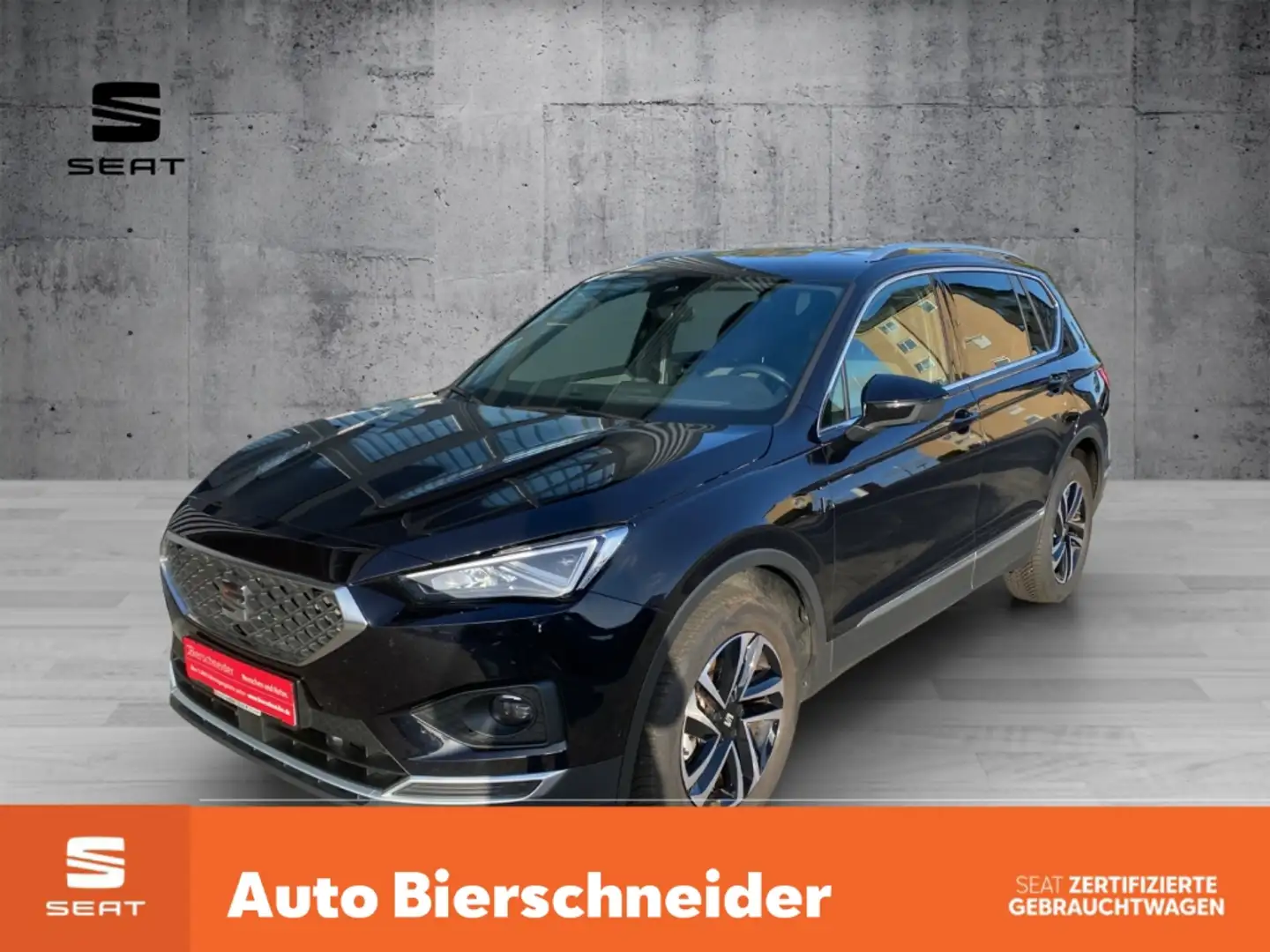 SEAT Tarraco 1.5 TSI DSG Xperience 7-S. AHK eHeck LED Kamera AC Schwarz - 1