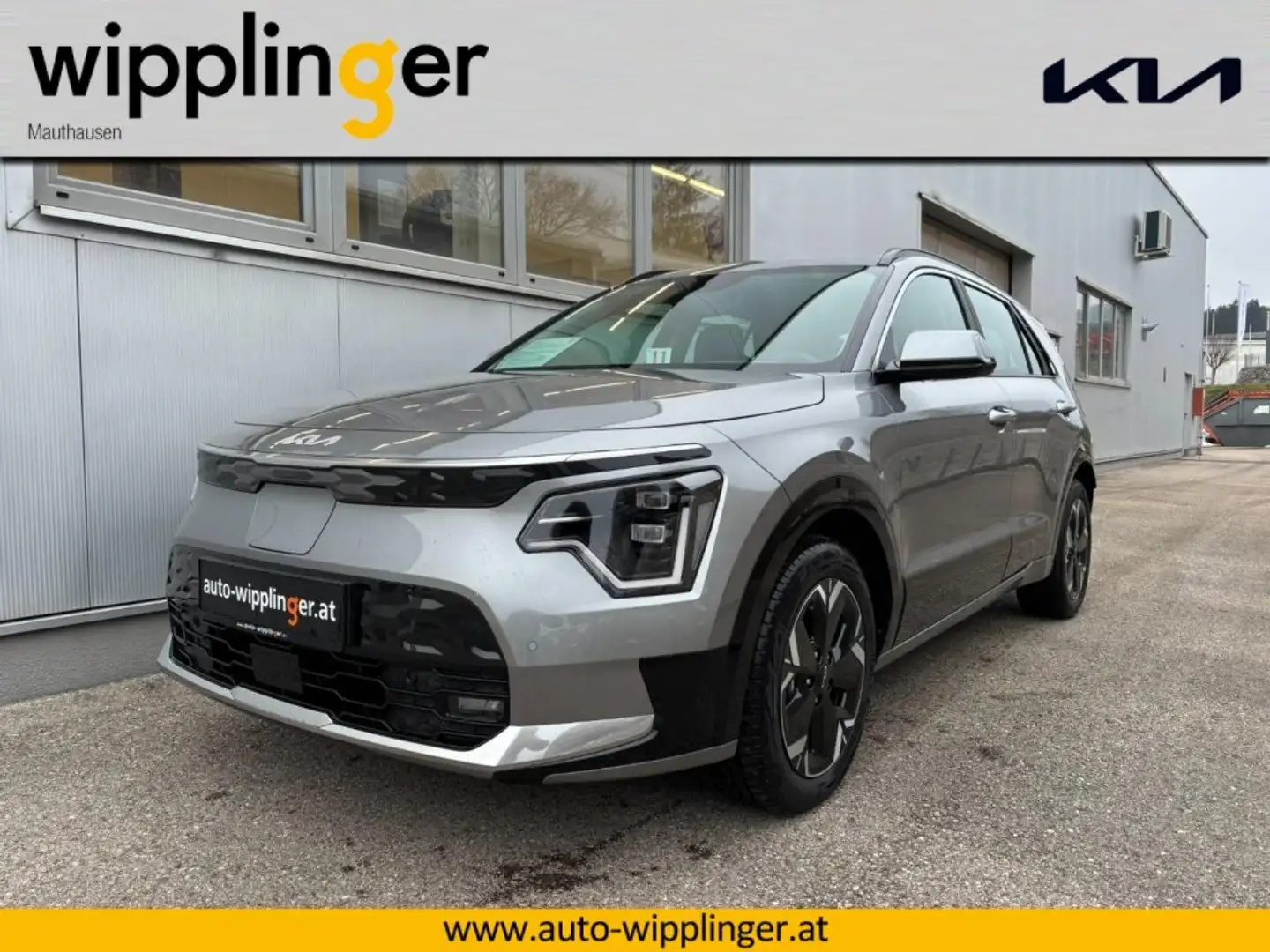 Kia Niro EV BREEZE E-MOTOR 64,8KWHAT 204 LP.: € 42.640 Grau - 1