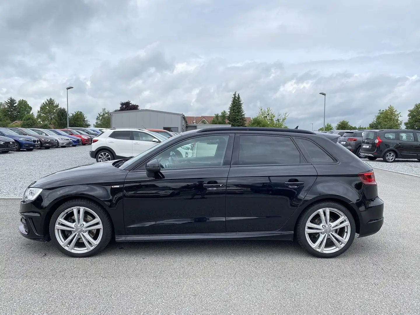 Audi A3 Sportback S line Sportpaket quattro DSG Negro - 2