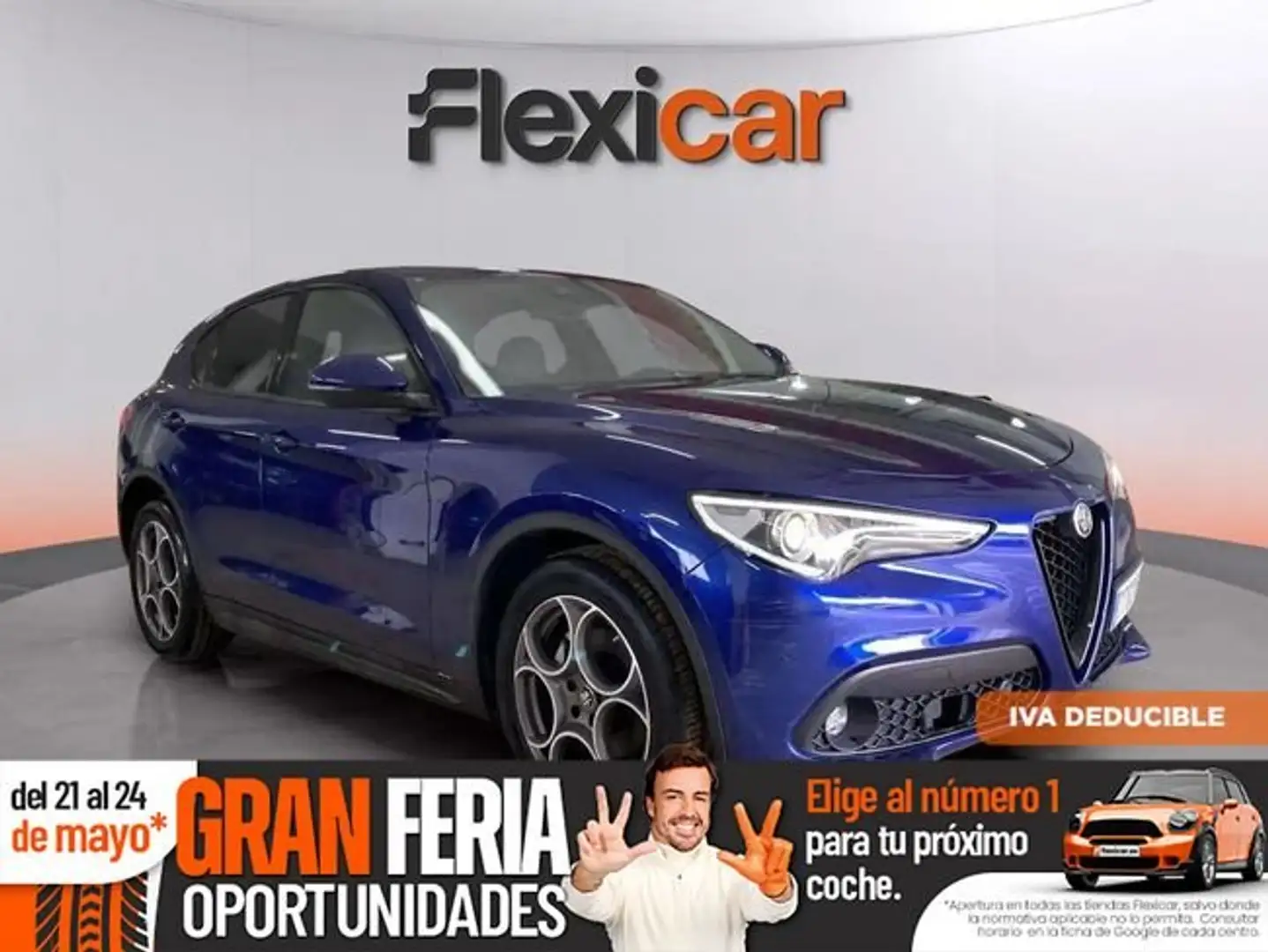 Alfa Romeo Stelvio 2.2 Diesel 118kW (160CV) SPRINT RWD Azul - 1