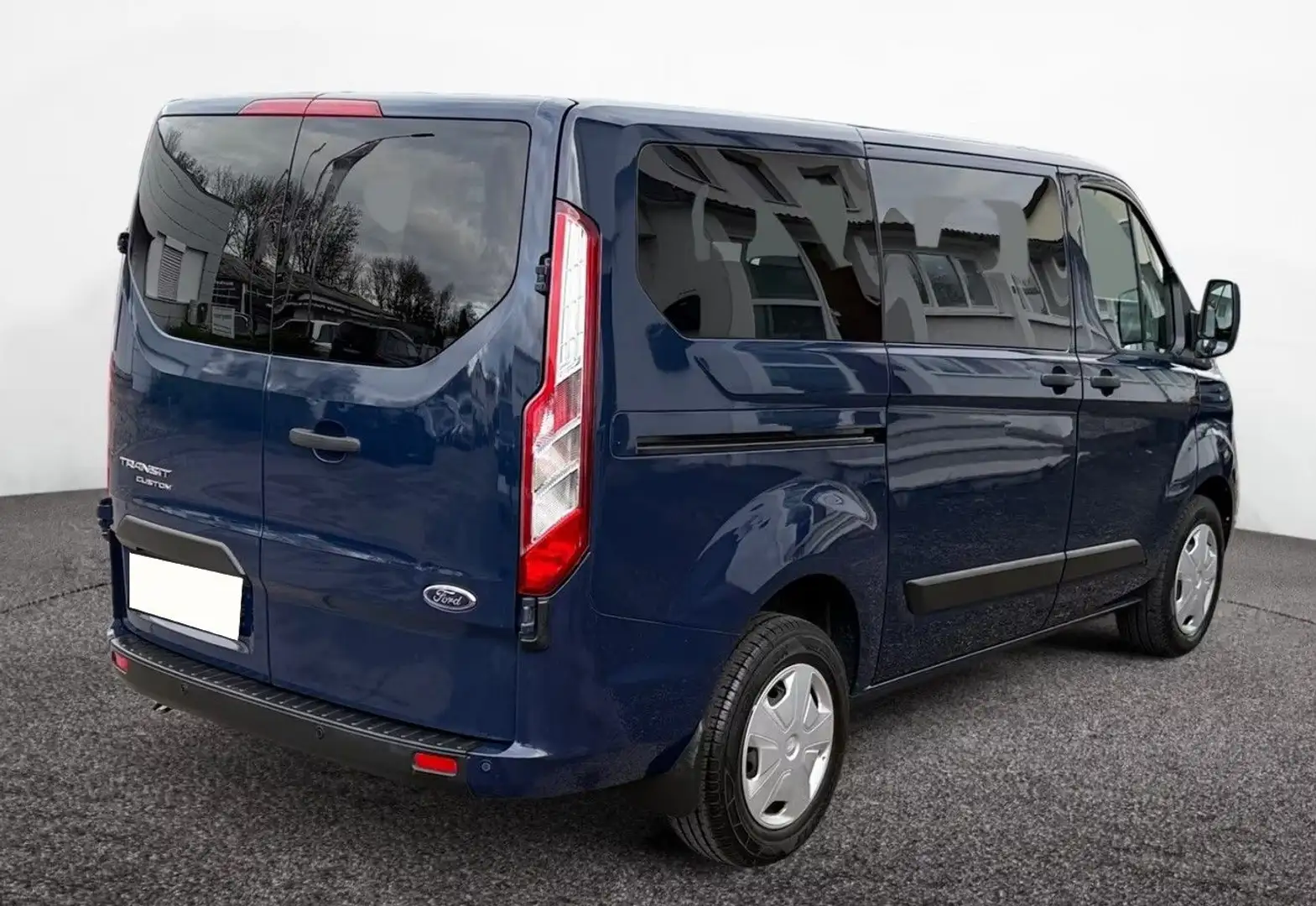 Ford Transit Custom 9 Sitzer 1 Hand NAVI PDC Blau - 1